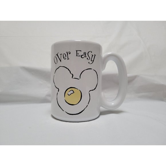 Disney Other - NWT Disney Store Mickey Mouse "Over Easy" Eggs Coffee Tea Mug - Blue Inside